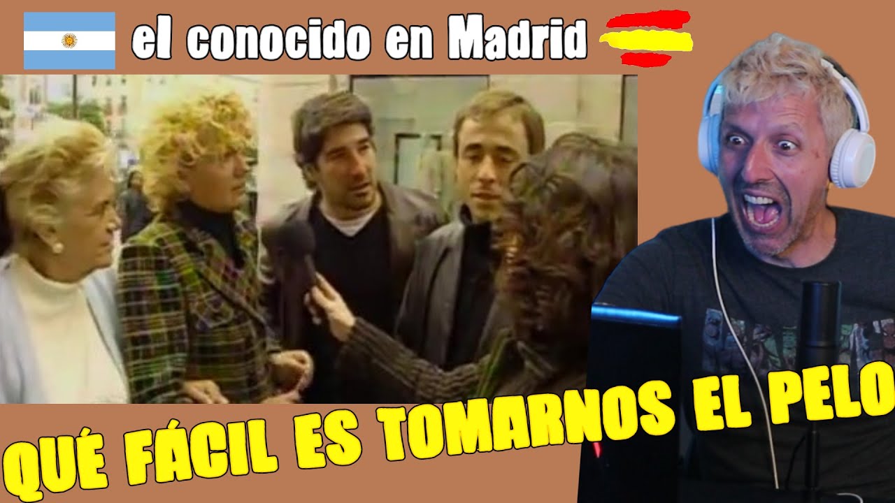 EL CONOCIDO EN MADRID | ARGENTINOS BROMEAN CON ESPAÑOLAS | VIDEOMATCH | ESPAÑOL REACCIÓN
