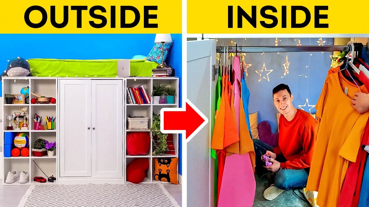 EXTREME BEDROOM TRANSFORMATION || Fantastic Home Decor Ideas And DIY House Crafts