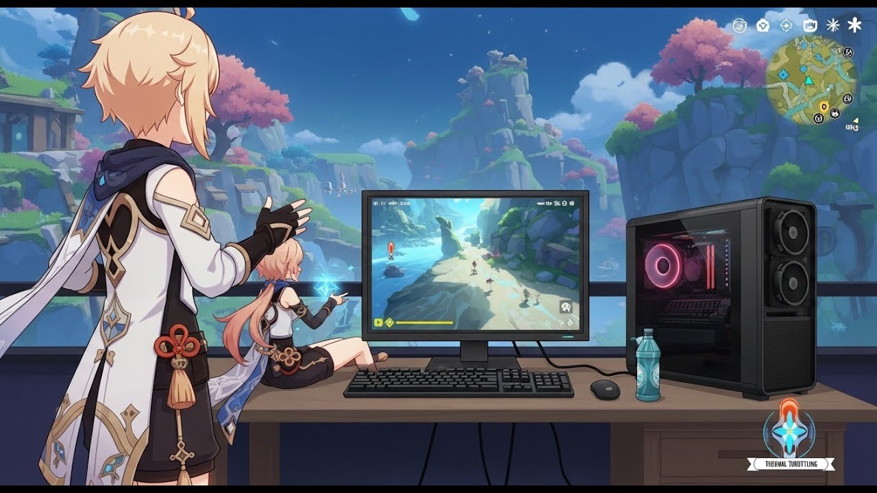 Genshin Impact LIVE | Completing Old Archon Quests Before New Version 6.9 – Luna IV on LOW-END PC