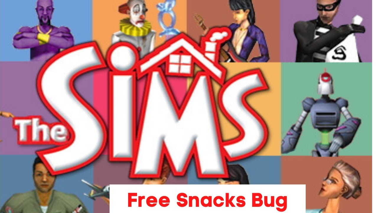 Sims 1 - Free Snacks Bug