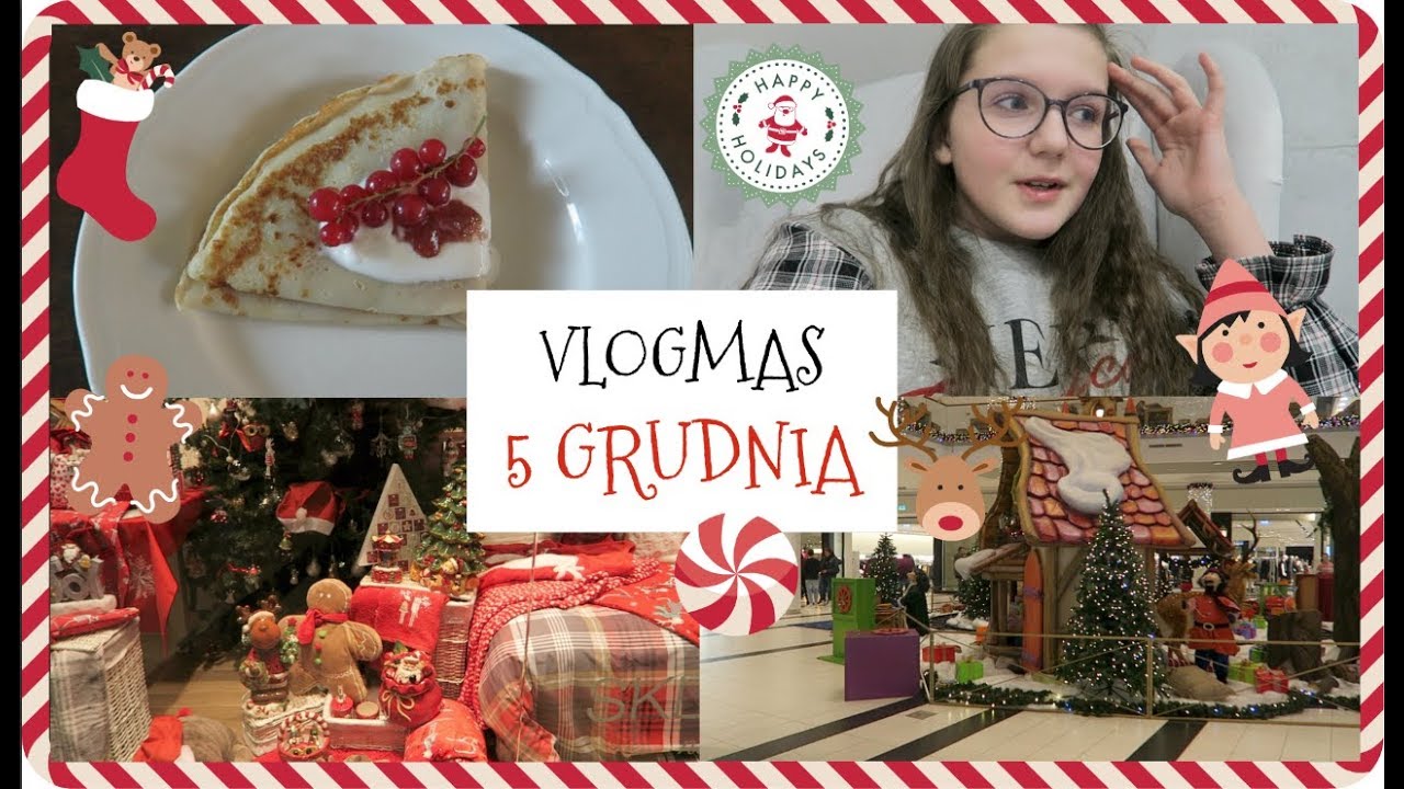 🎄VLOGMAS 2017 DZIEŃ 5 | ZAKUPY ŚWIĄTECZNE, JESTEM ZMĘCZONA🎄