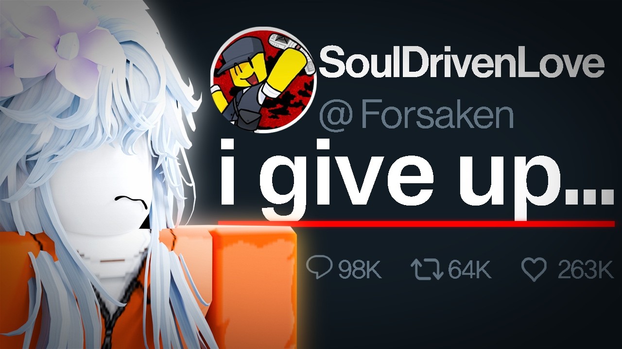The END Of SoulDrivenLove.. (Roblox Forsaken EXPOSED)