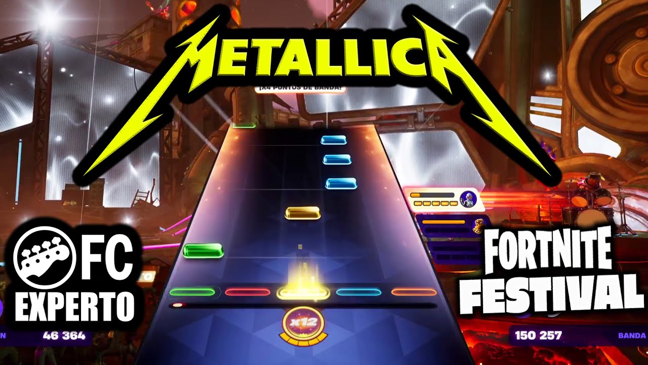 Toco BATTERY de METALLICA (100% FC , Experto) | Fortnite Festival