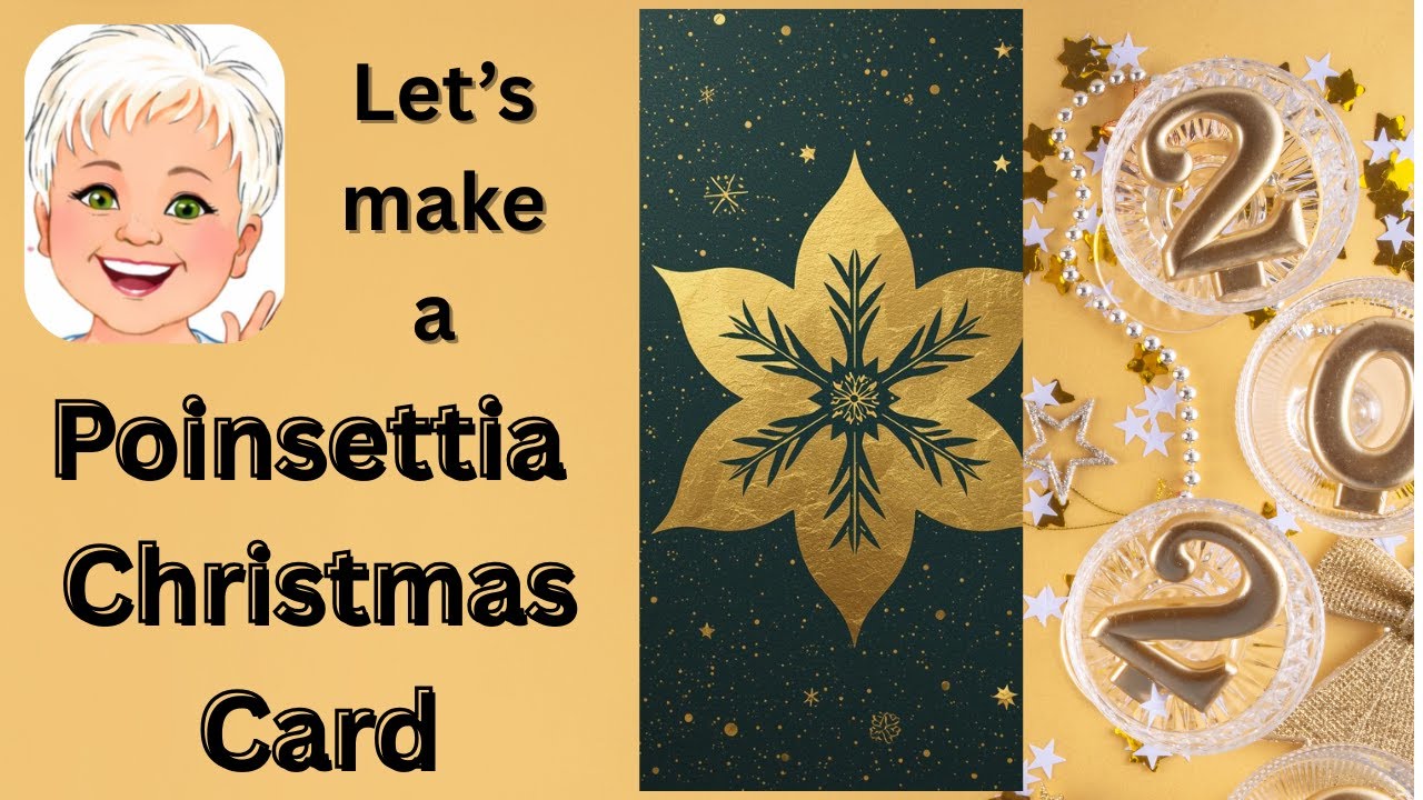 Poinsettia Card