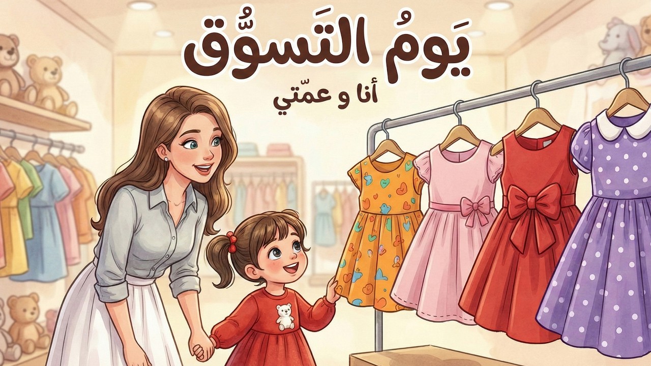 يوم التسوق | قصة قصيرة للأطفال
