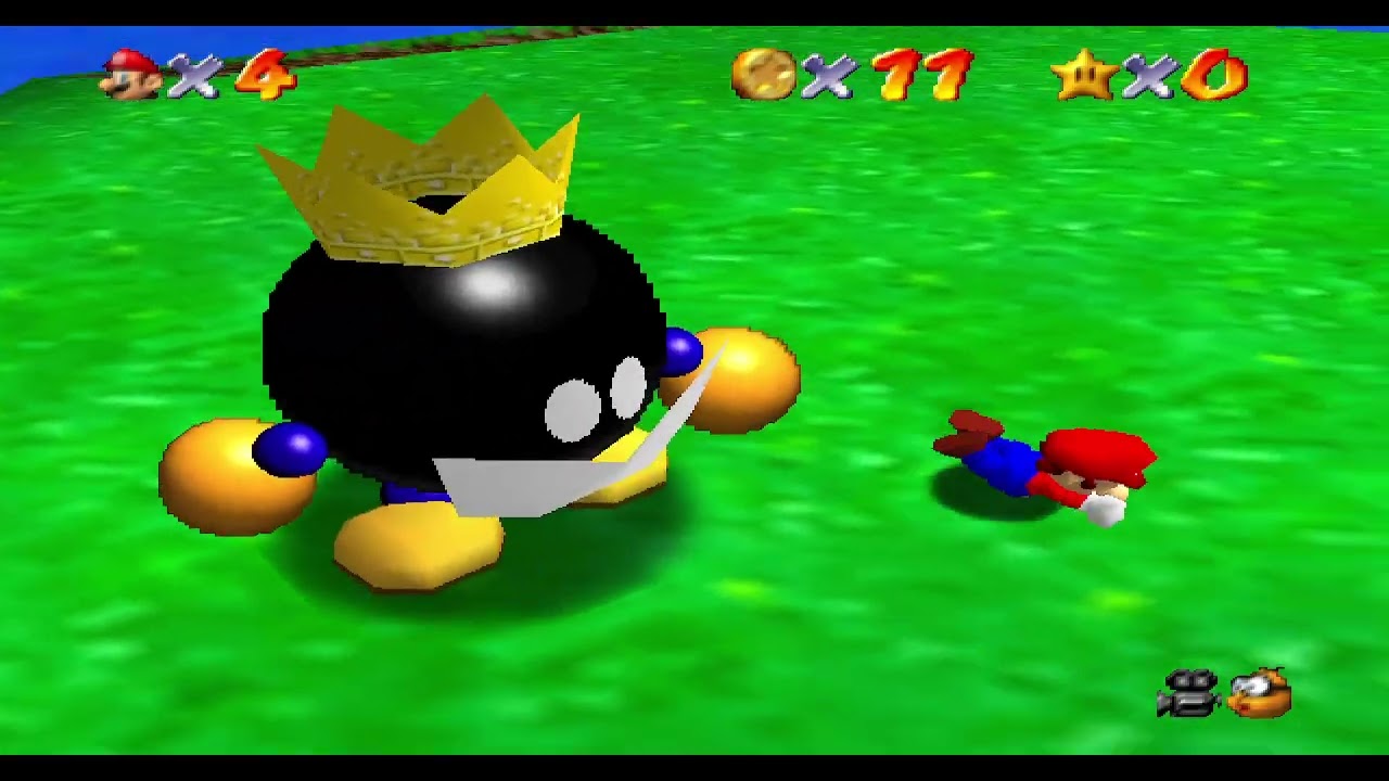 Super Mario 64 Nintendo 64 gameplay comentado en español accion-plataformas