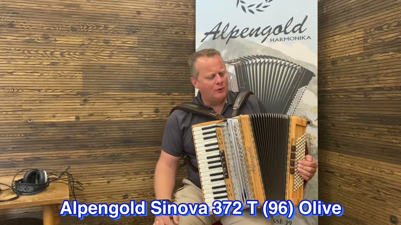 Alpengold Sinova 372 T (96 Bässe) - Olive