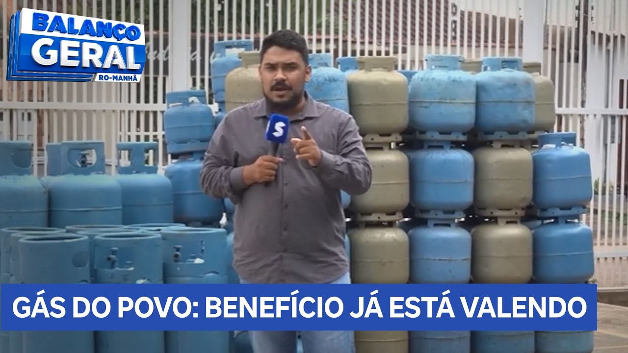 Mais de 37 mil pessoas estão cadastradas no Gás do Povo em RO