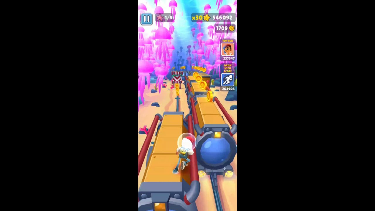 Subway Surfers - Underwater Gameplay