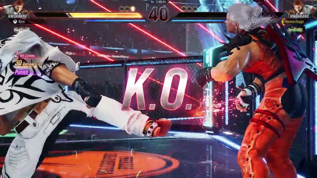 Tekken 8 Pre S3 Hwoarang Ghost Battle