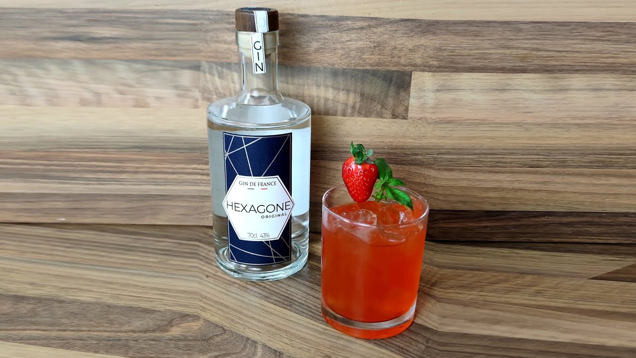 LE GIN BASIL SMASH À LA FRAISE !!