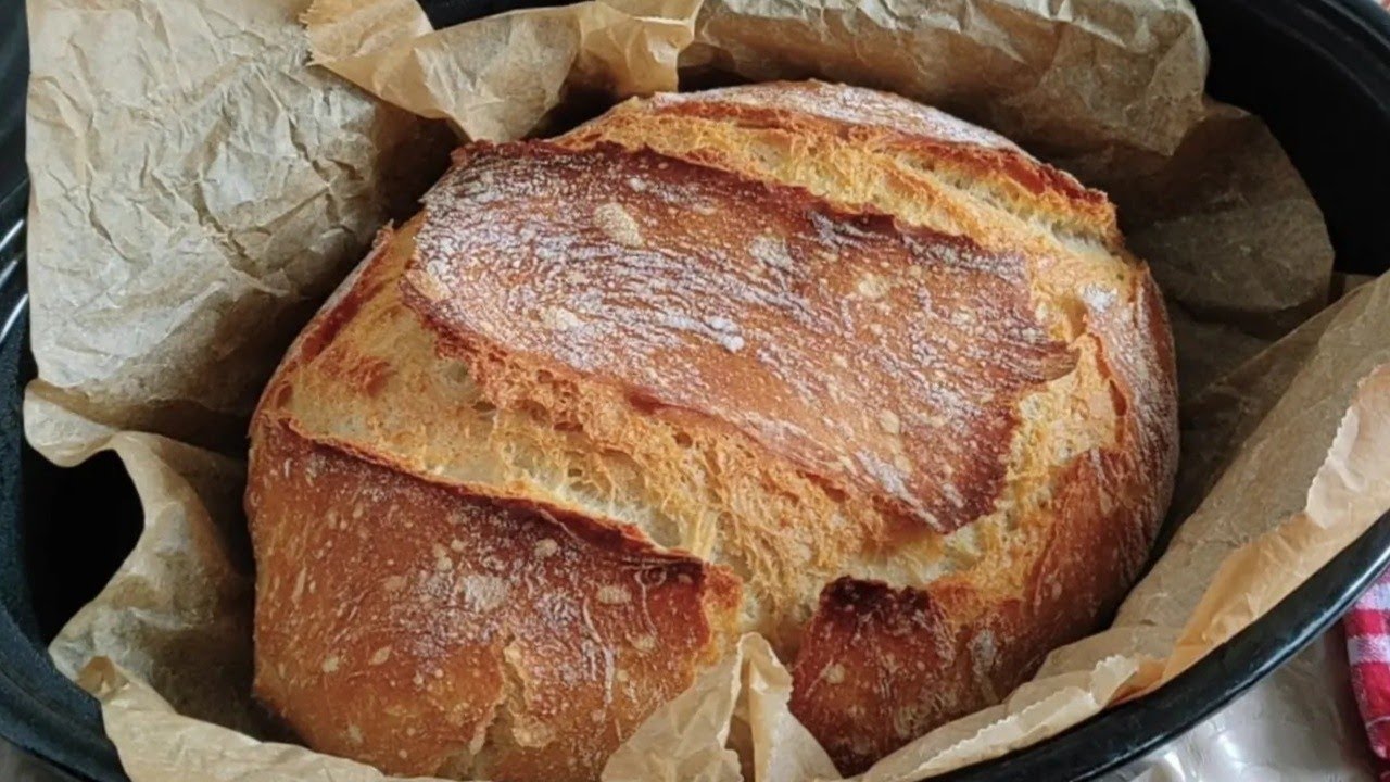 Domaći hljeb. Novi recept koji će vam se sigurno svidjeti. Više ne kupujem hljeb! #4k