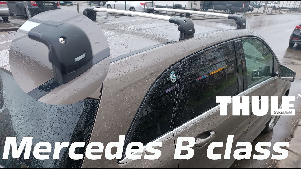 Багажник на крышу Thule WingBar Edge на Mercedes-Benz B-Class