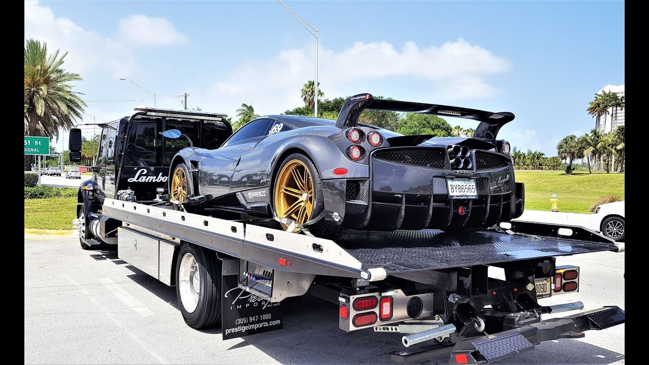 Pagani Huayra BC God of Wind Drive by at Pagani Miami
