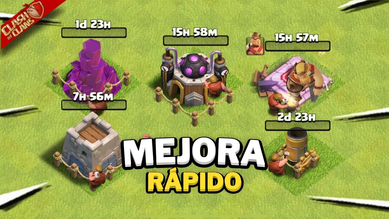 El SECRETO para MEJORAR R&Aacute;PIDO SIN CANSARTE!! 🤫 (Clash of Clans)