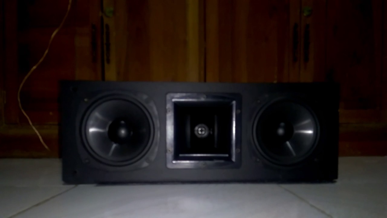 Klipsch central SC1-BLACK 100w rms 400w continuos