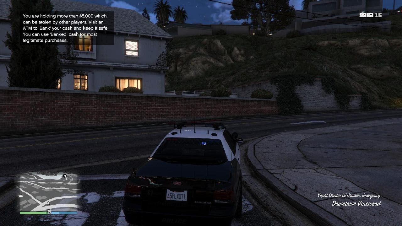 Grand Theft Auto V Dispatch work Obstruction justice