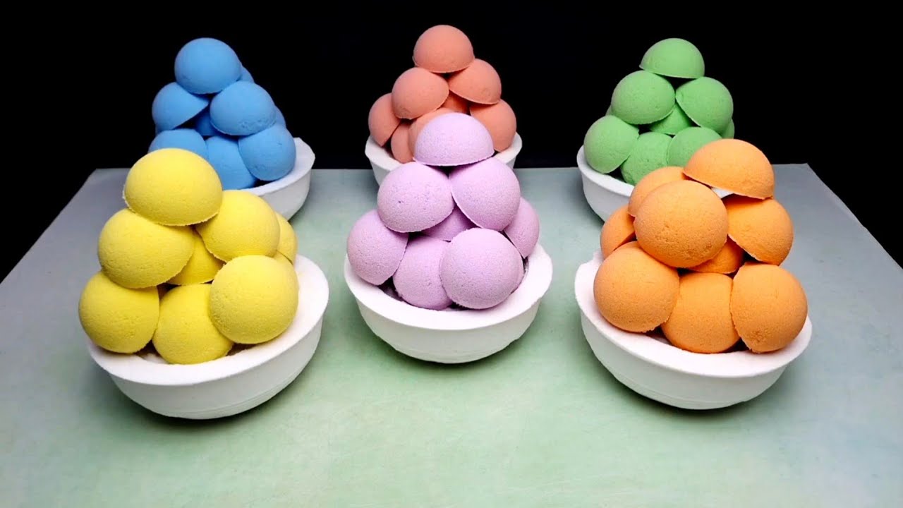 ASMR super satisfying baking soda | crunch
