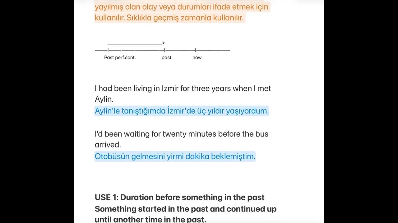 Past Perfect Continuous Tense. #english #grammar #pastperfecttense #ingilizce #keşfet 