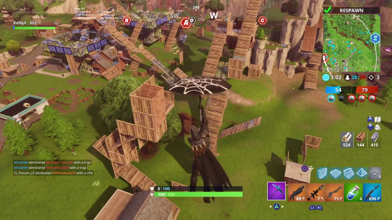 Noob trying out heavy sniper!! 2 unbelievable head shot