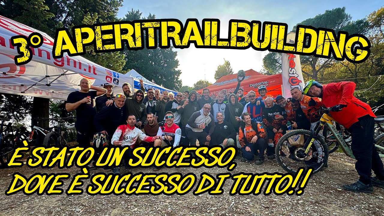 SALTI, SHARK, SPONDE E TANTA BELLA GENTE! Semplicemente il NOSTRO 3° APERITRAILBUILDING!!