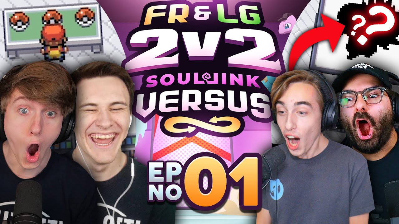 THIS IS INSANE!! | Pokemon Fire Red and Leaf Green Randomized Soul Link 2v2 Versus Ep 01