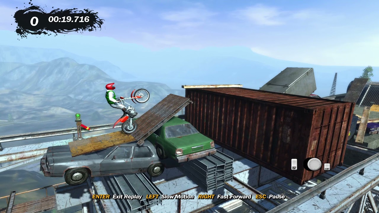 [TAS] Trials Evolution - Falling Down - 34.848 (-3.971 RTA)