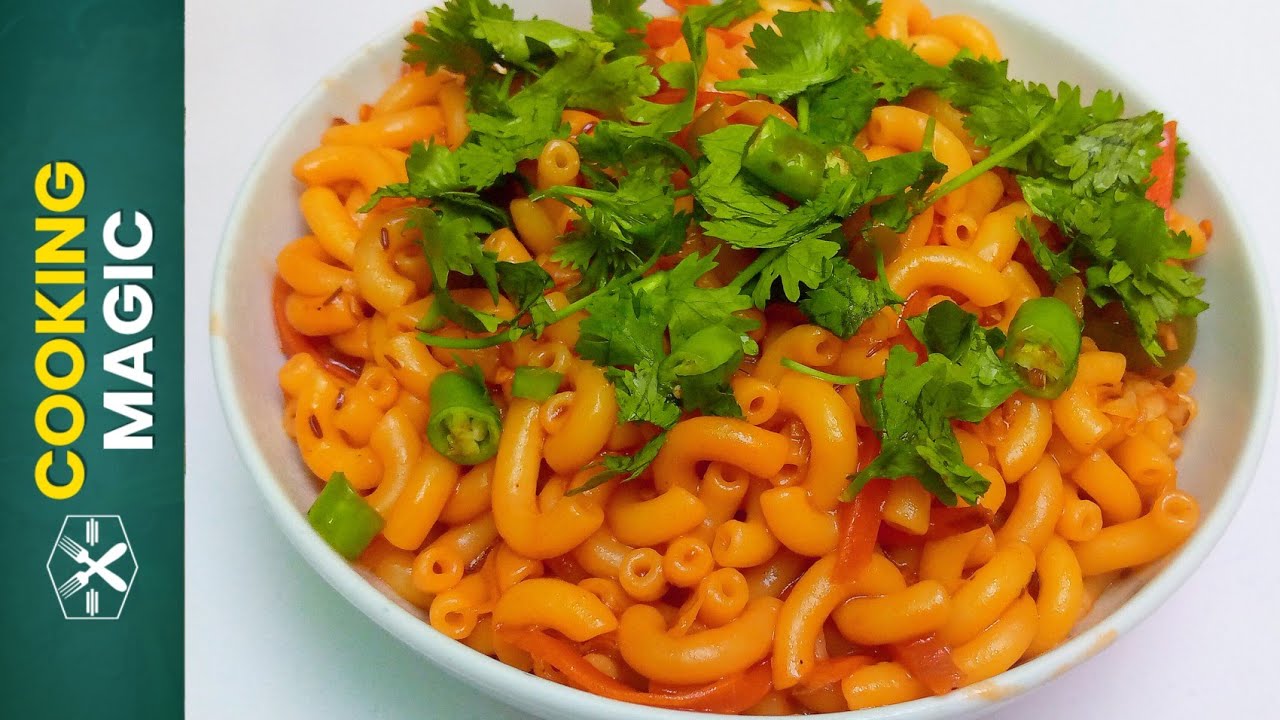 Saucy Vegetables Macaroni Recipe | Flavourful Fusion Macaroni | Cooking Magic