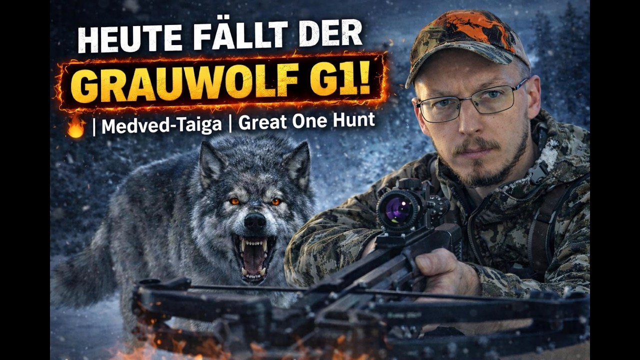 HEUTE FÄLLT DER GRAUWOLF G1! 🔥 | Medved-Taiga | Great One Hunt