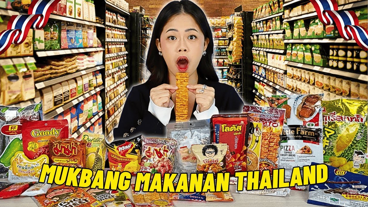 BELI SEMUA MAKANAN DI SUPERMARKET THAILAND!