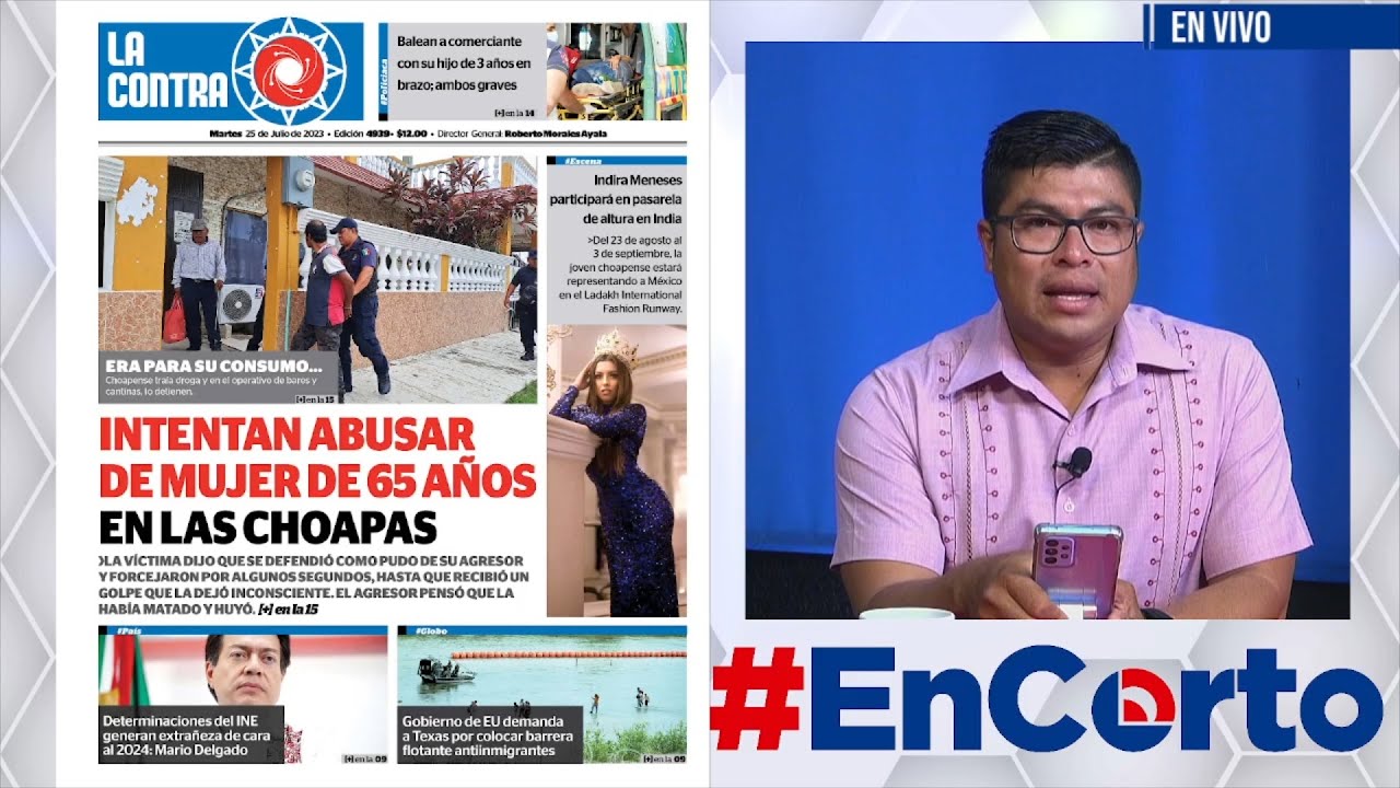 LECTURA DE TITULARES NACIONALES Y REGIONALES #EnCorto #NoticieroDigital #video