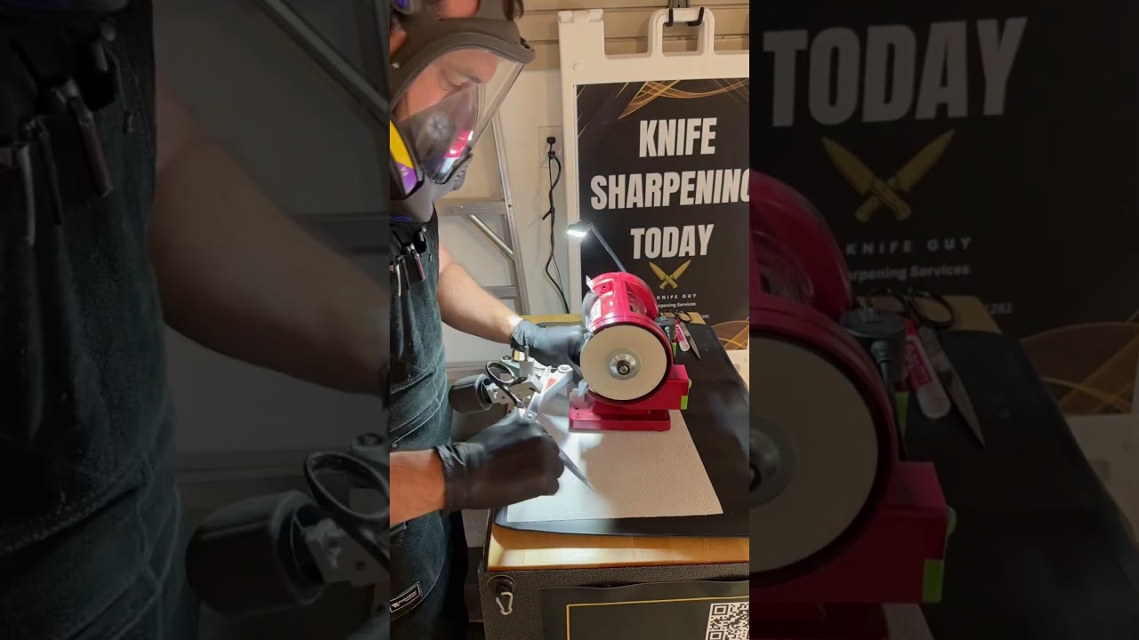 How I Sharpen Scissors ✂️