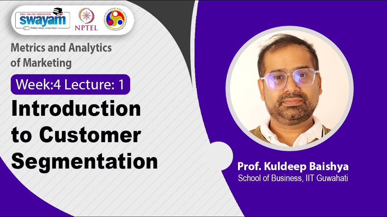 Lec-1: Introduction to Customer Segmentation