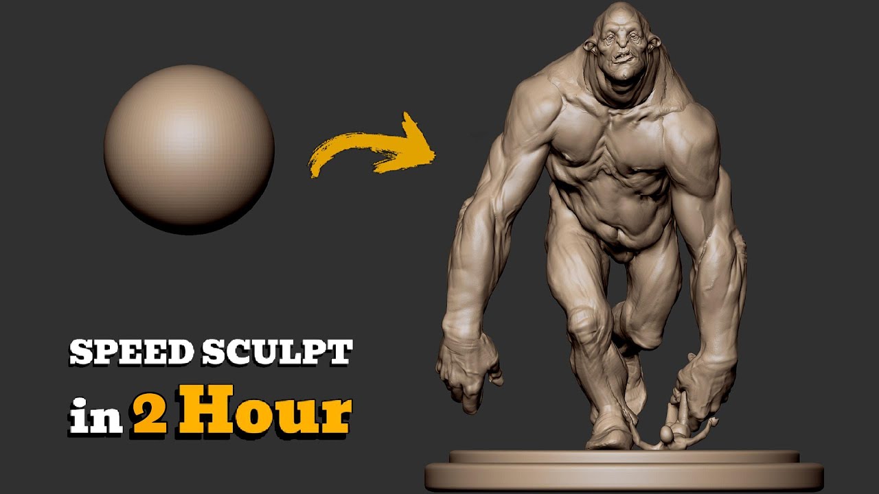 SpeedSculpt in Zbrush #3