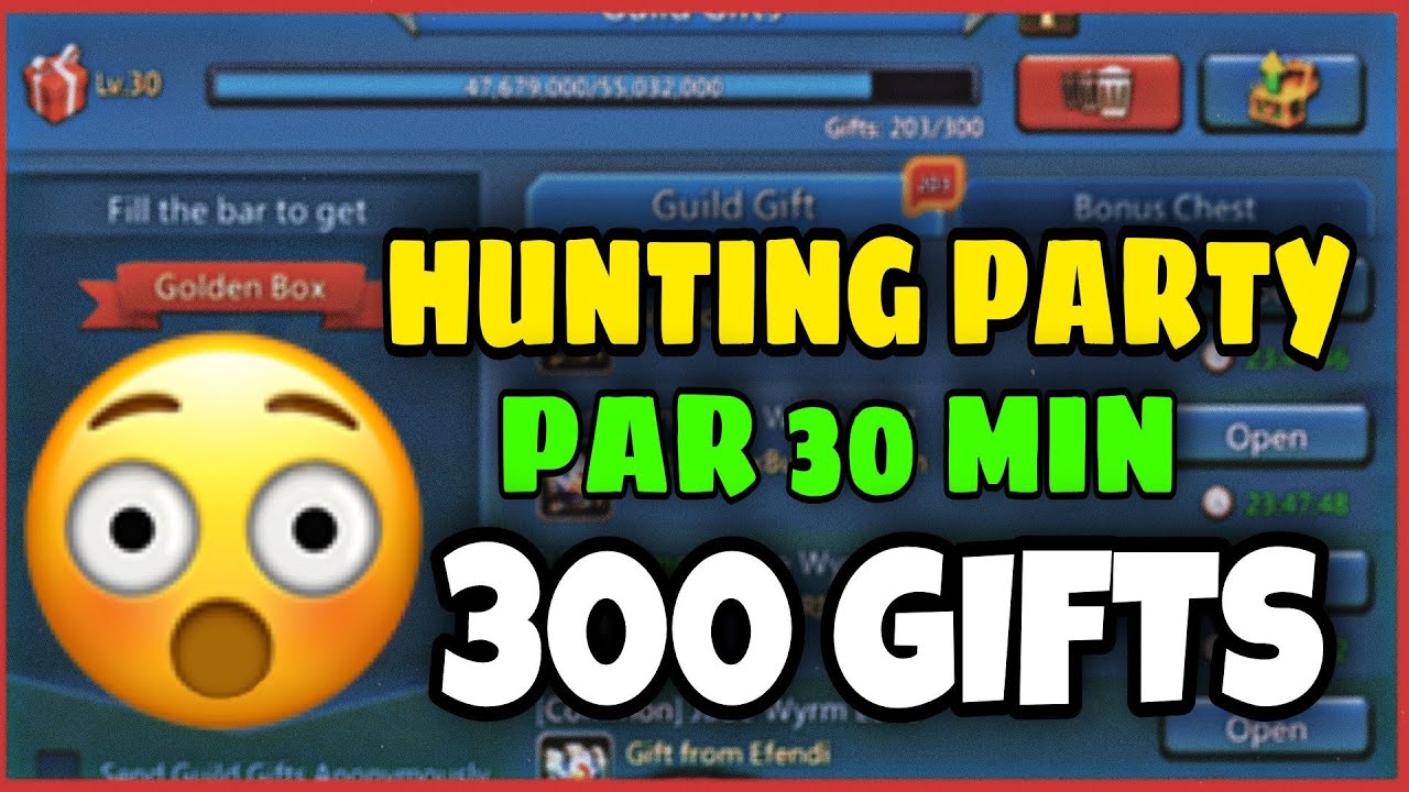 Lords mobile - Hunting Party is Live 🔥| Par Min 300 Gifts 😮