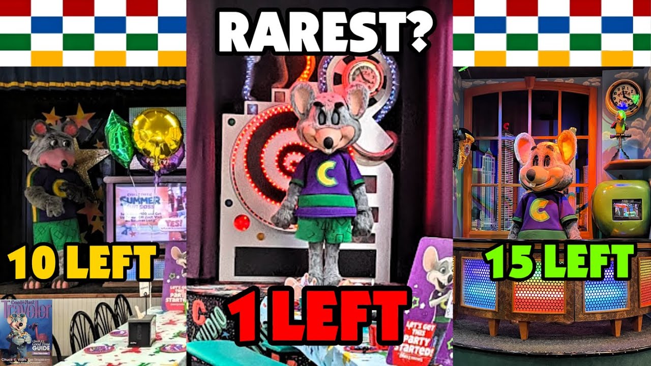 What is the RAREST Chuck E. Cheese Stage?