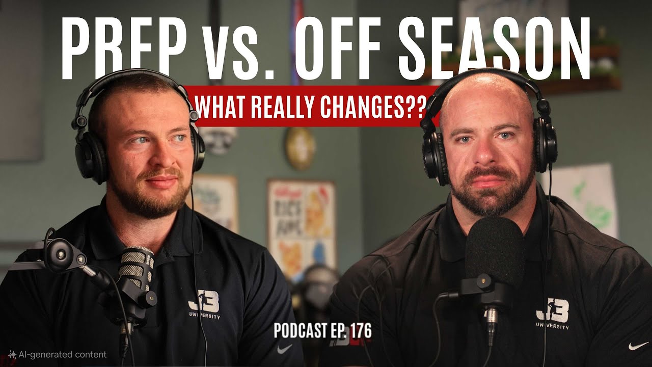 🎙️ Offseason isn’t easier. It’s just a different kind of hard. |  J3U Podcast //  Ep 176