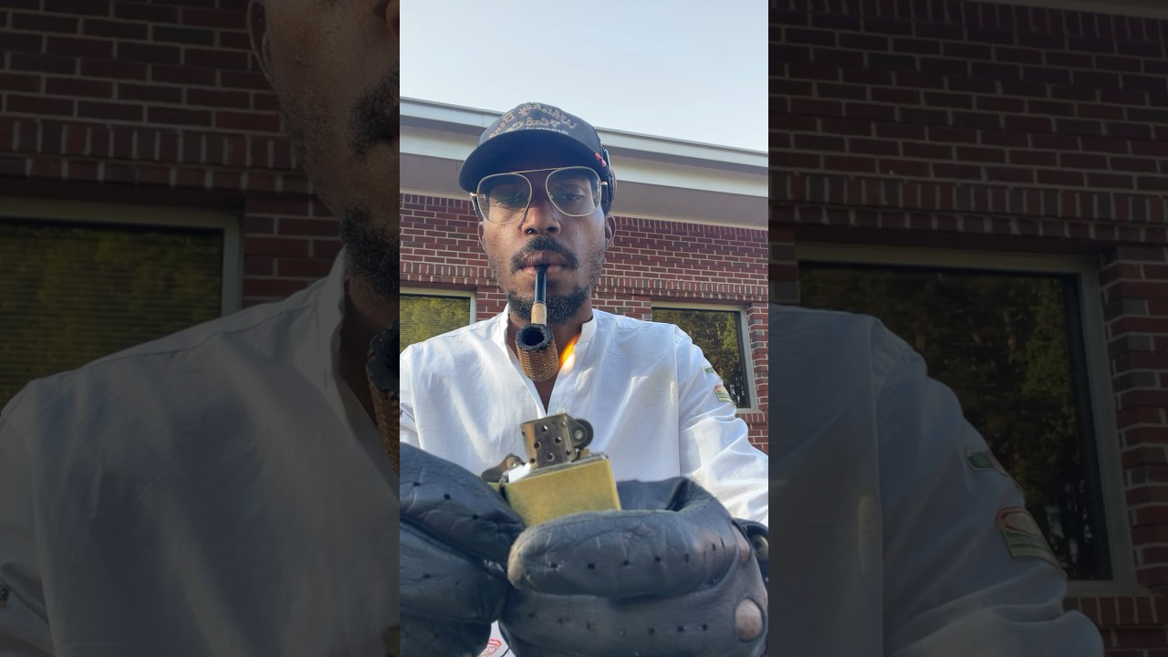 Asmr cigar pipe smoke 😮&zwj;💨