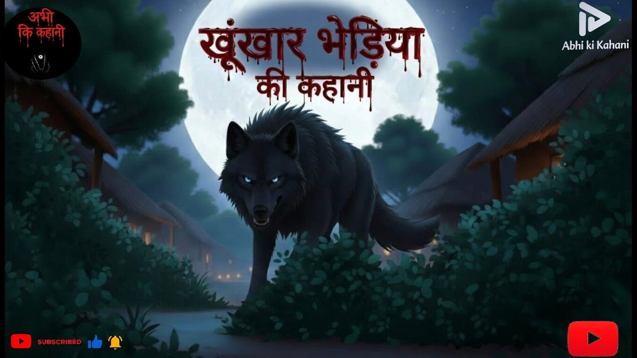 खूंखार भेड़िया की कहानी: भयानक राज़ #horrorstories #bhoot #kahani #animation #story #bhootkikahani