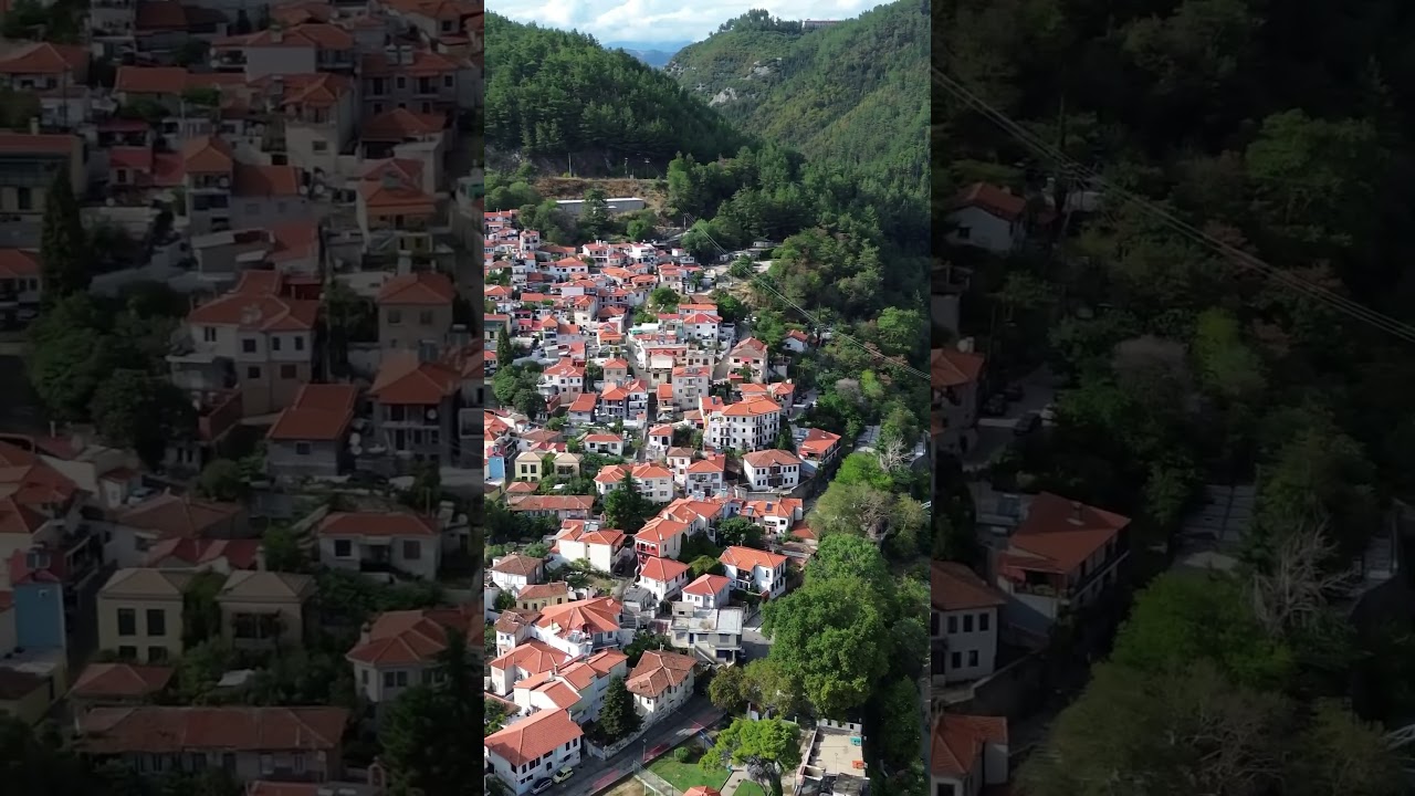 Xanthi #greece #xanthi #aerialvideography #mountains #travel #drone #sightseeing #thrace #canyon
