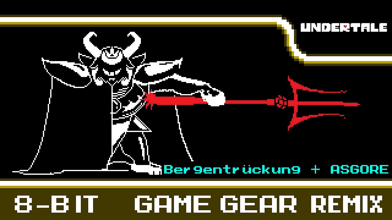 [8-Bit;SMS/GG]Bergentrückung + ASGORE - Undertale(COMMISSION)