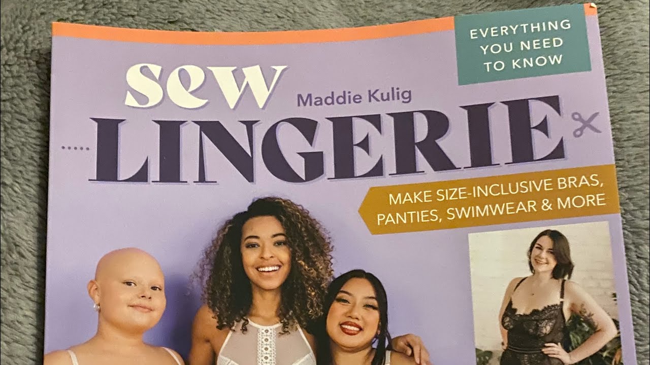 Sew Lingerie book is HERE!