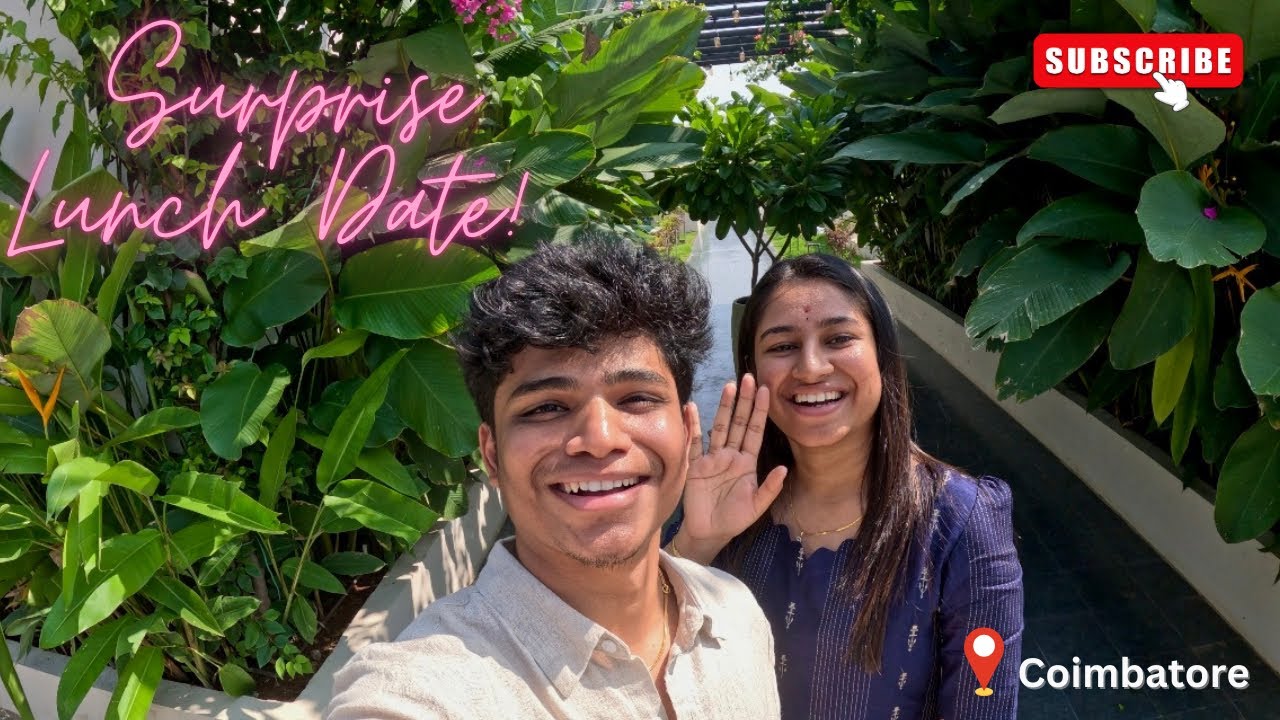 SURPRISE LUNCH DATE 🤍 | THE SPACE | 📍Avinashi