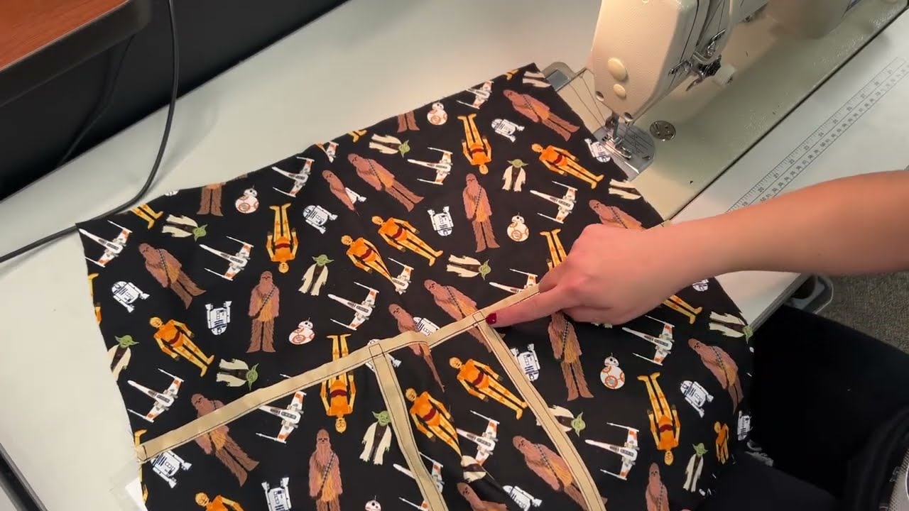 How to Sew a Drawstring Duffle Bag - Part 3 - Sewing the Exterior and Lining