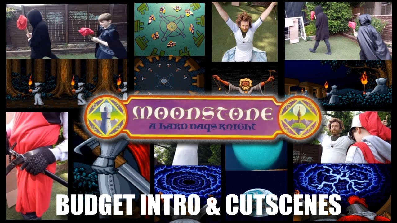 Moonstone Fan-Made Budget Intro - Amiga & PC Classic Demake