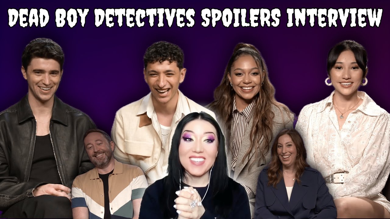 Dead Boy Detectives SPOILERS Interview: George Rexstrew, Jayden Revri, Kassius Nelson, Yuyu Kitamura