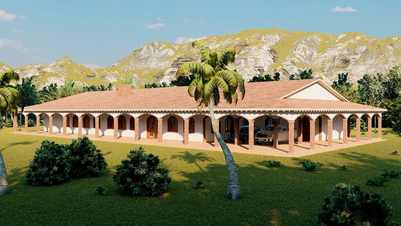 Casa colonial campestre de 1100 metros cuadrados