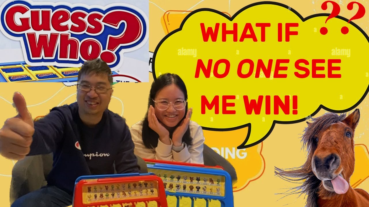 Matt Vs Yunie in GUESS WHO! | Are Horse Ears Considered BIG?!