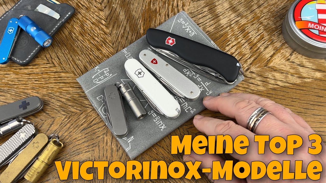 🚨 Meine TOP 3 Victorinox-Modelle ‼️ VA für den Kanal Sonntagstester