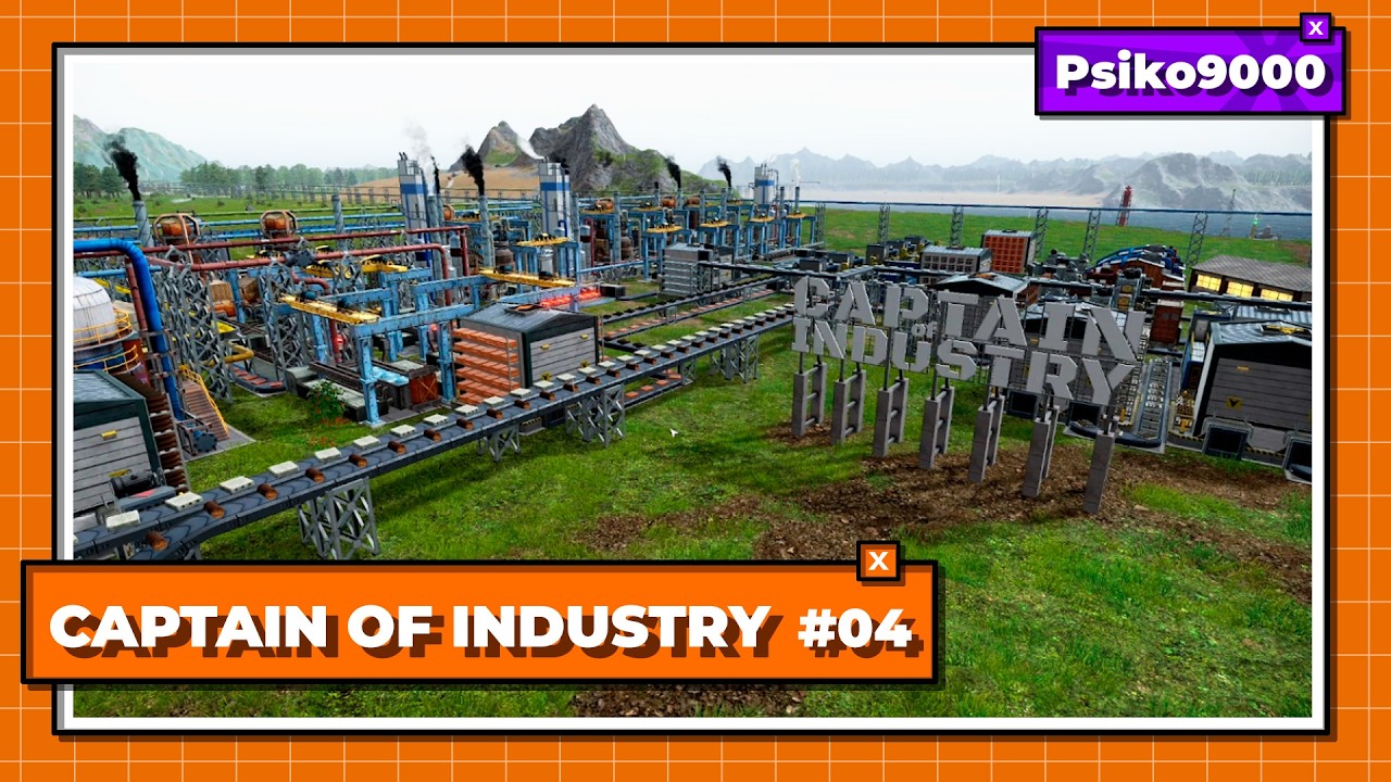 PLANO TIER 2 TERMINADO | CAPTAIN OF INDUSTRY T6 04 Gameplay Español